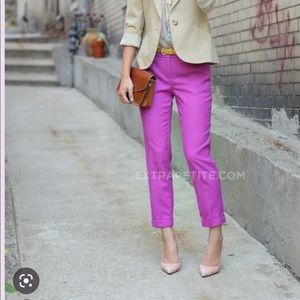 J Crew cafe capri pants